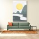 Boho Sunny Landscape #3 Wall Art