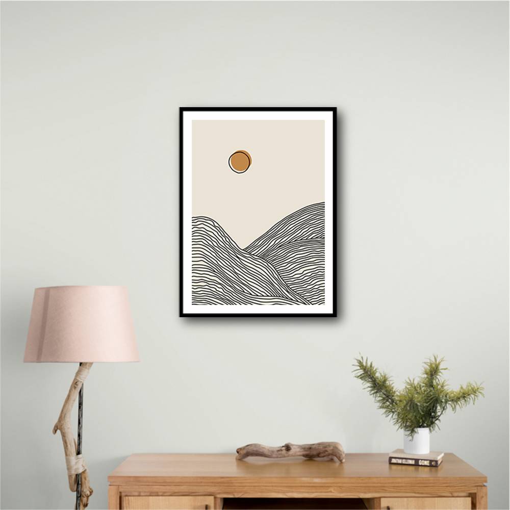 Boho Sunset Collection #1 Wall Art