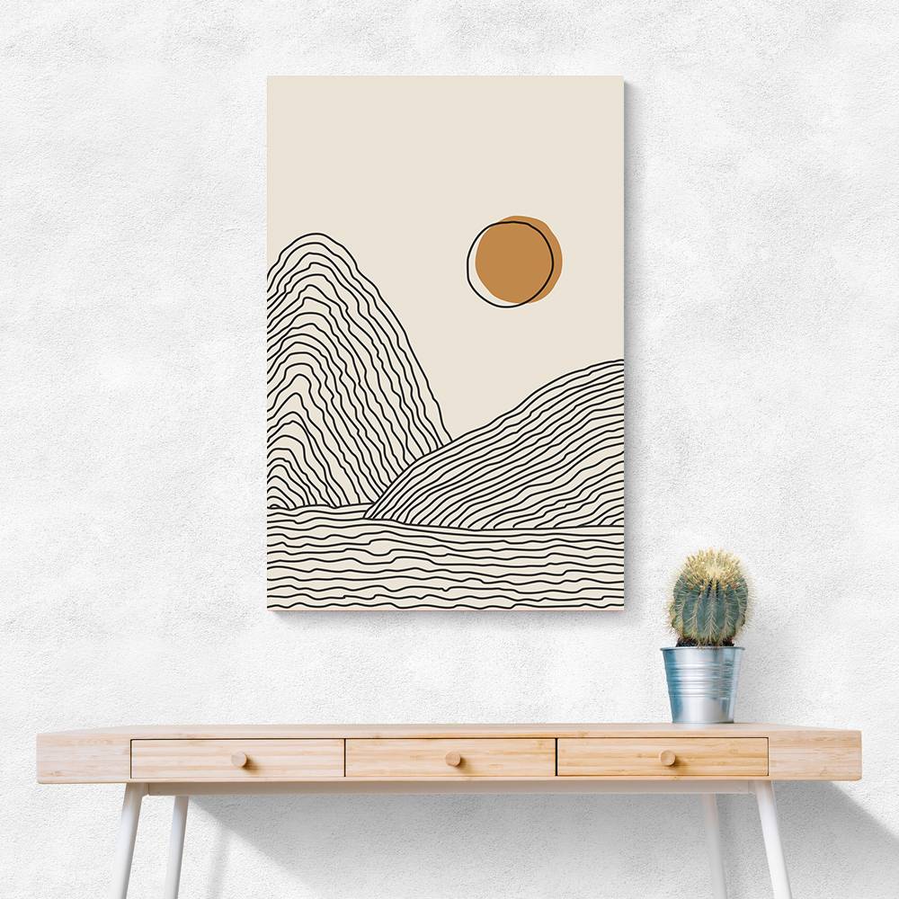 Boho Sunset Series #3 Wall Art