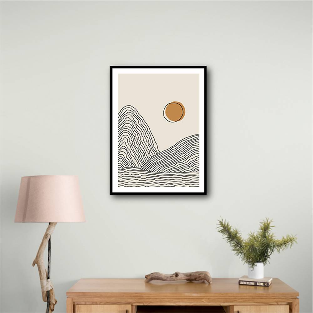 Boho Sunset Series #3 Wall Art