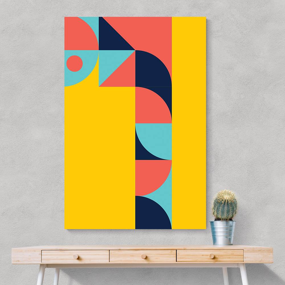 Bold Bauhaus Series #1 Wall Art