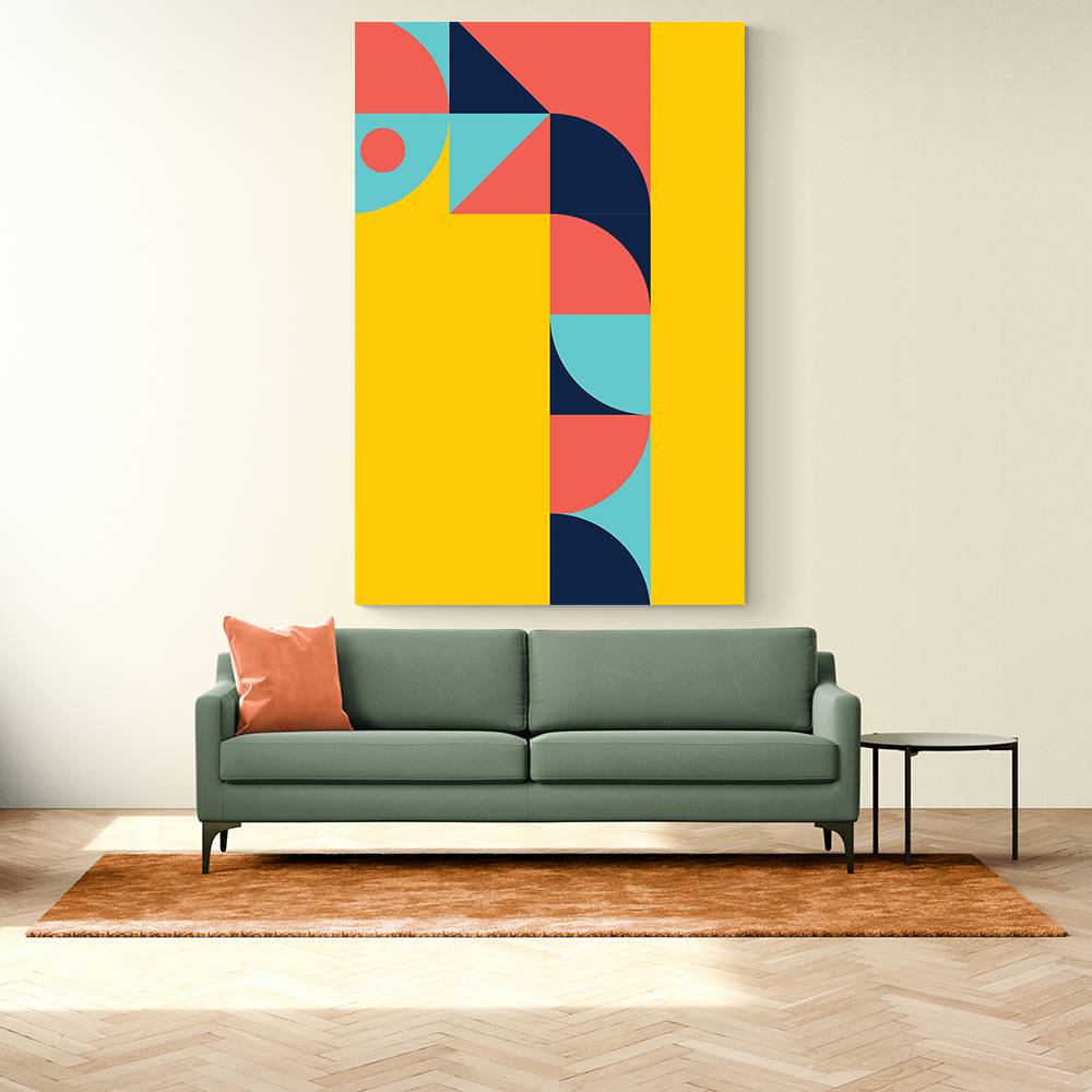 Bold Bauhaus Series #1 Wall Art