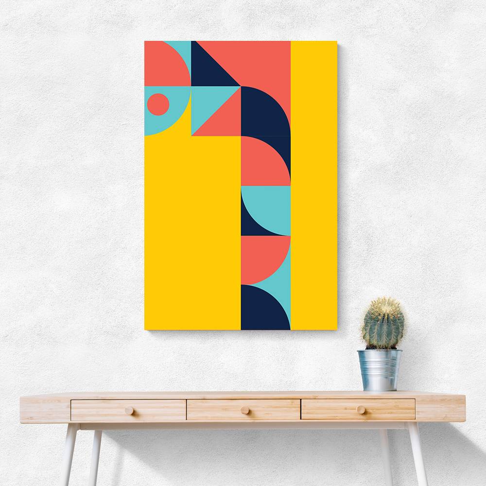 Bold Bauhaus Series #1 Wall Art