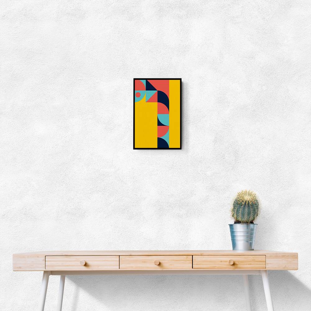 Bold Bauhaus Series #1 Wall Art