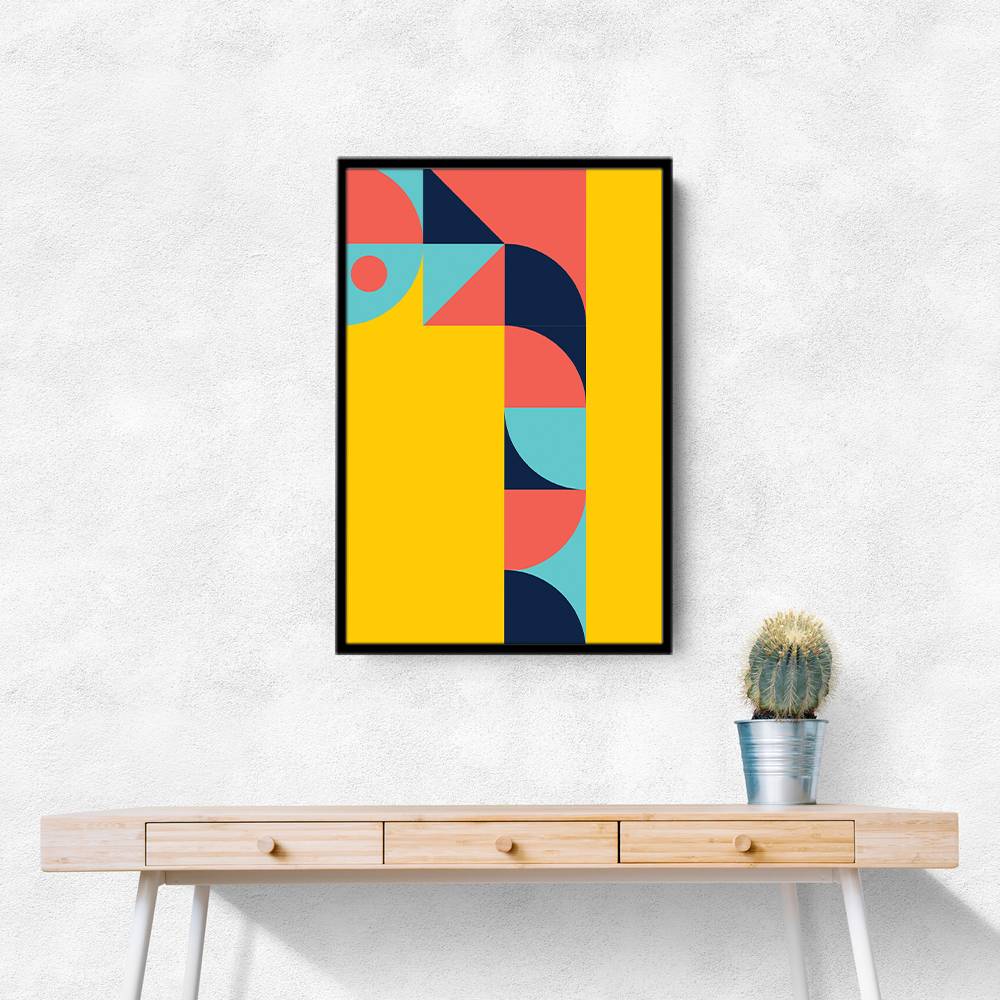 Bold Bauhaus Series #1 Wall Art