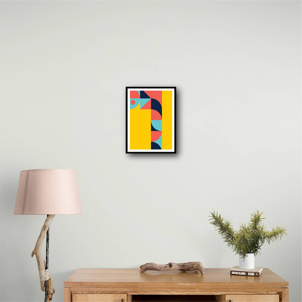 Bold Bauhaus Series #1 Wall Art