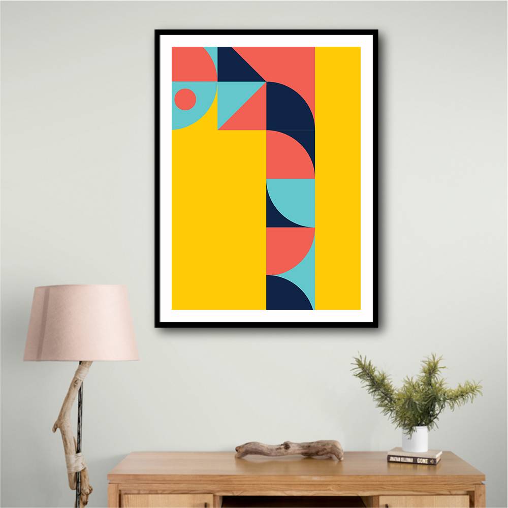 Bold Bauhaus Series #1 Wall Art