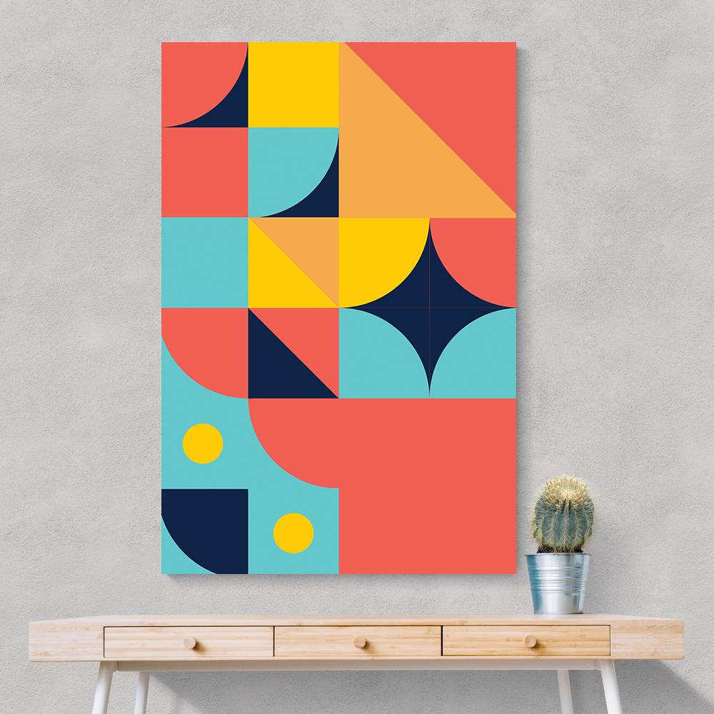 Bold Bauhaus Series #2 Wall Art