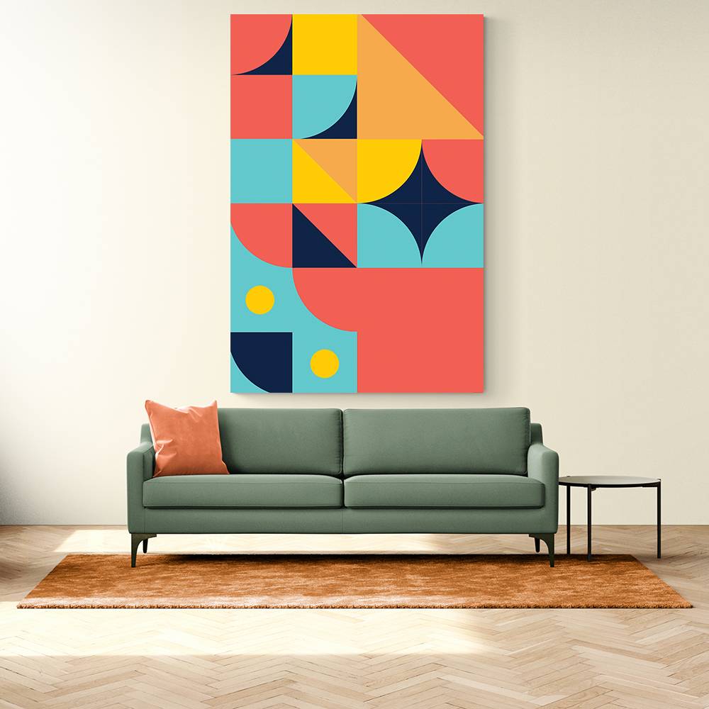 Bold Bauhaus Series #2 Wall Art