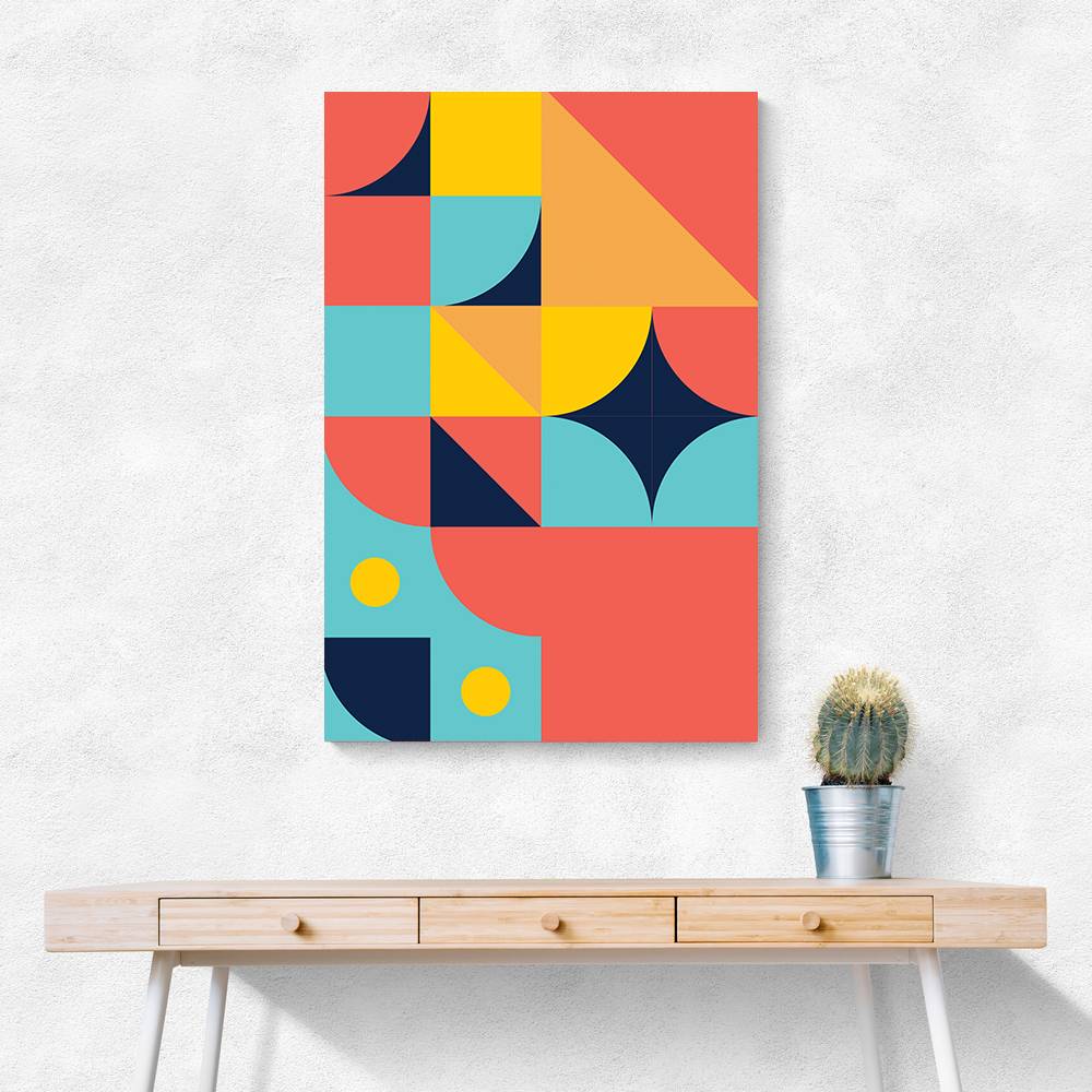 Bold Bauhaus Series #2 Wall Art