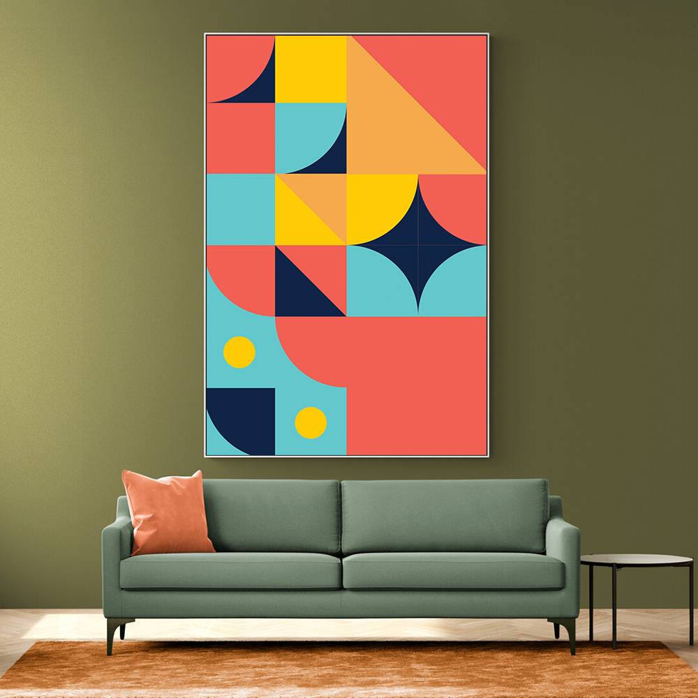 Bold Bauhaus Series #2 Wall Art