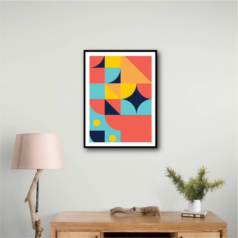 Bold Bauhaus Series #2 Wall Art