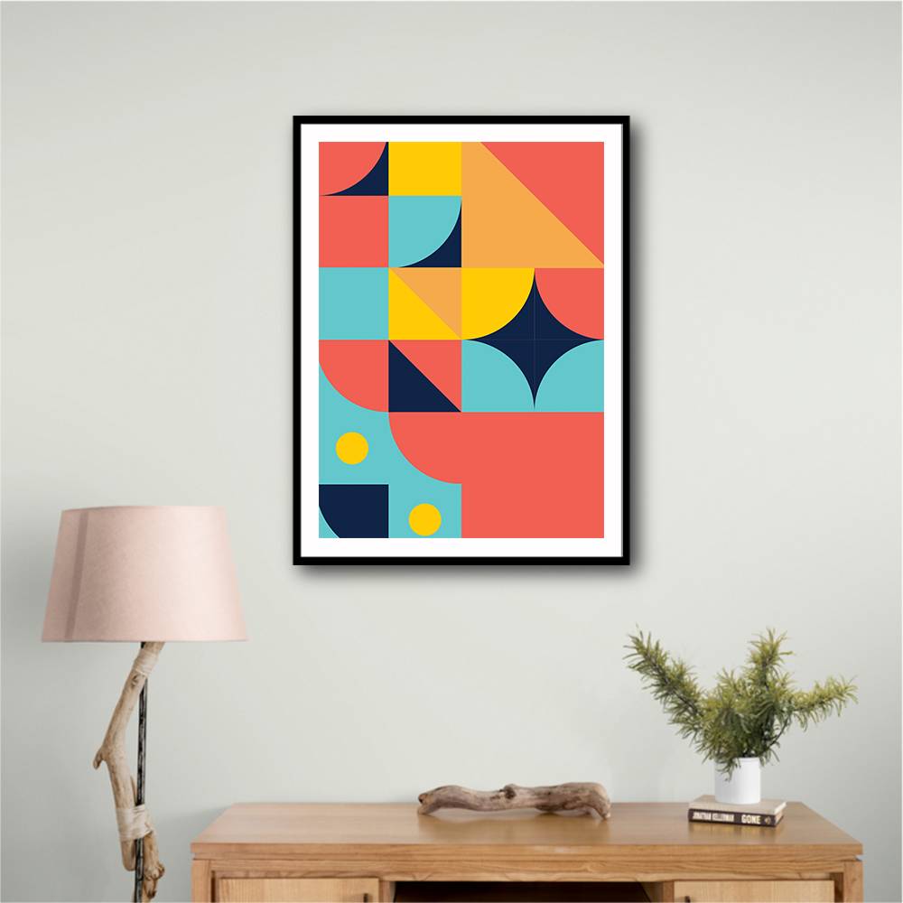 Bold Bauhaus Series #2 Wall Art