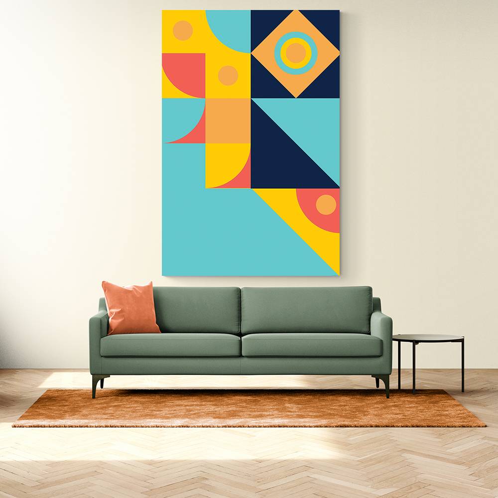 Bold Bauhaus Series #4 Wall Art