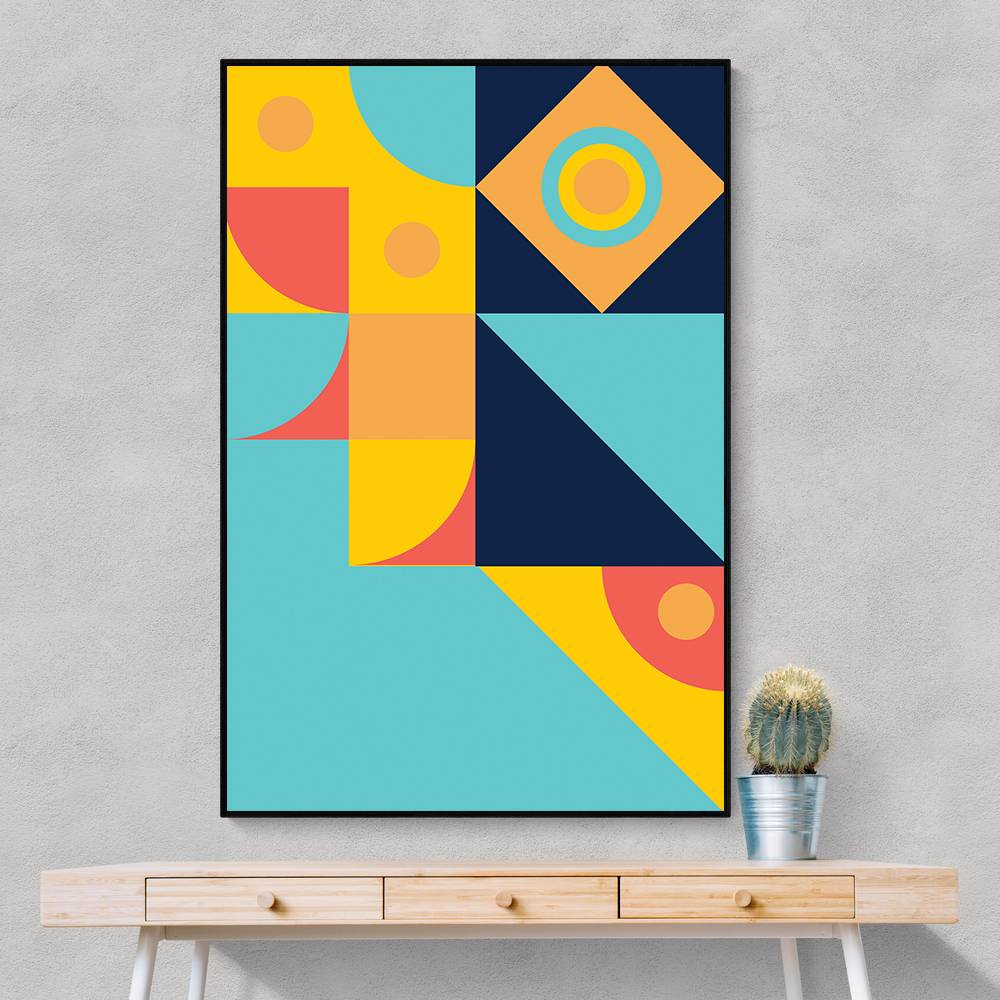 Bold Bauhaus Series #4 Wall Art