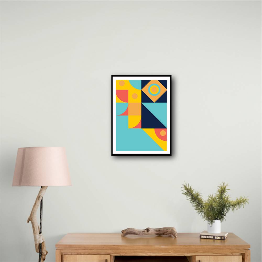 Bold Bauhaus Series #4 Wall Art