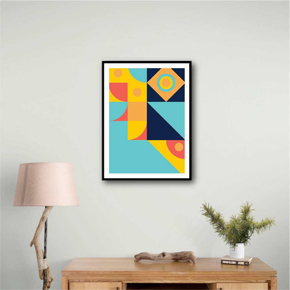 Bold Bauhaus Series #4 Wall Art