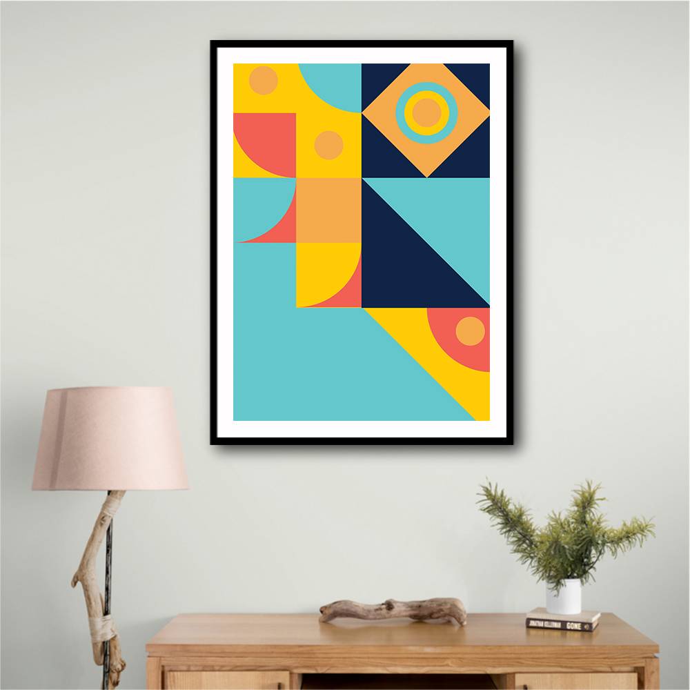 Bold Bauhaus Series #4 Wall Art