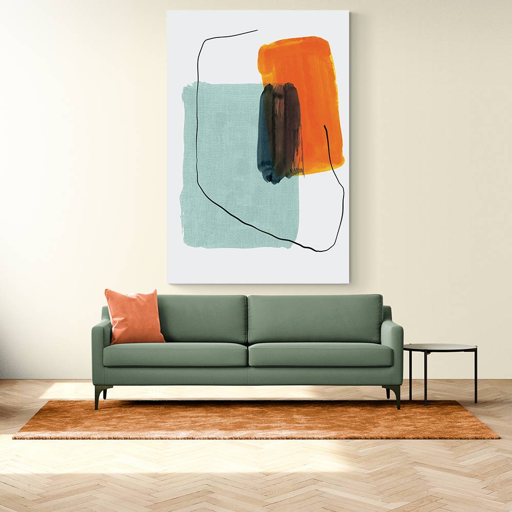 Bright Abstract Design #1 Wall Art