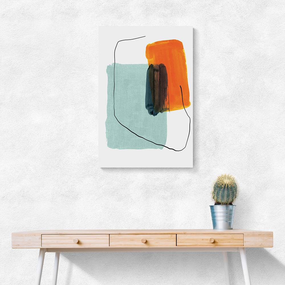 Bright Abstract Design #1 Wall Art