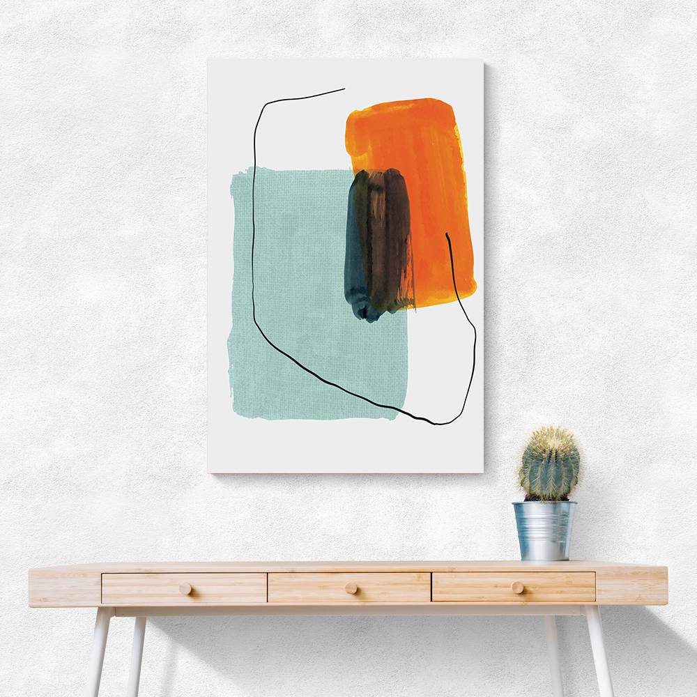 Bright Abstract Design #1 Wall Art