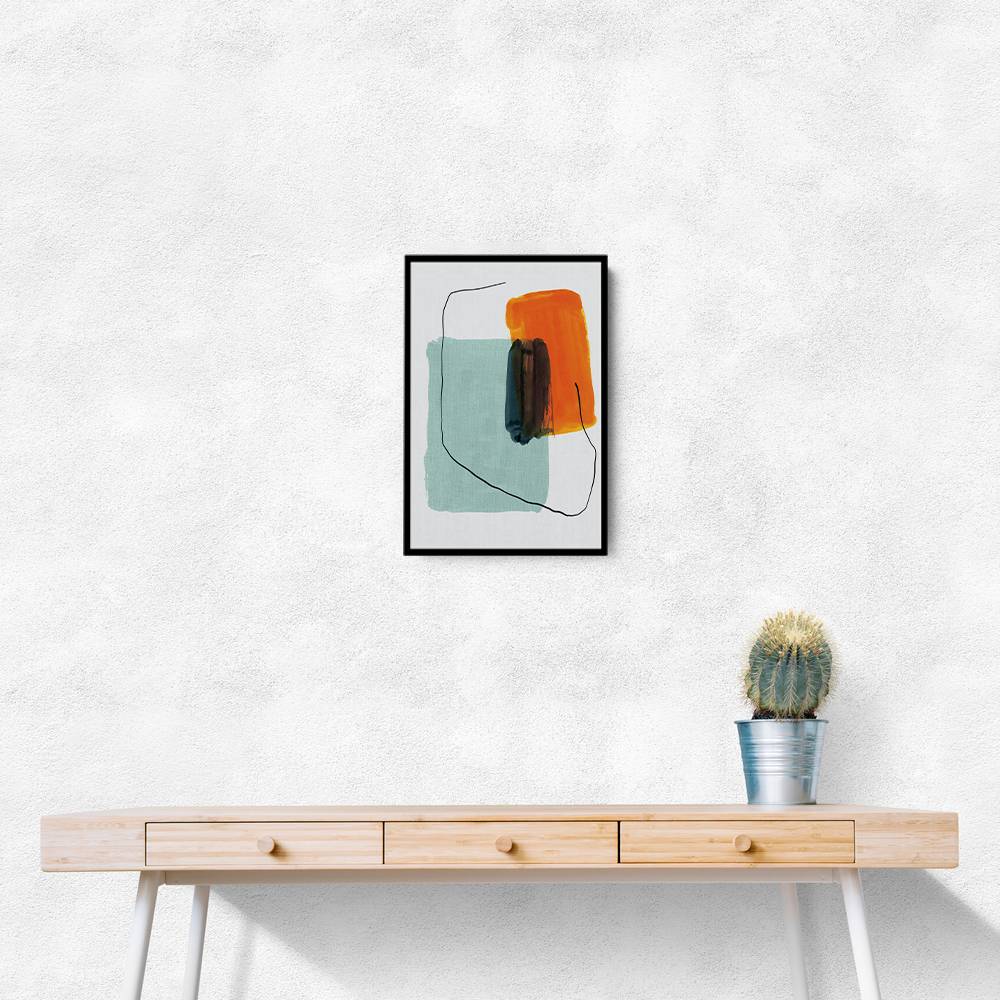 Bright Abstract Design #1 Wall Art