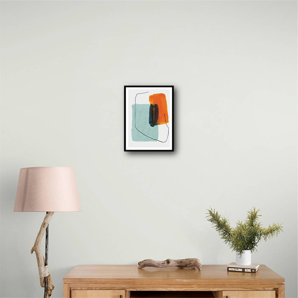 Bright Abstract Design #1 Wall Art