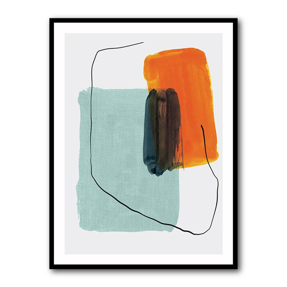 Bright Abstract Design #1 Wall Art