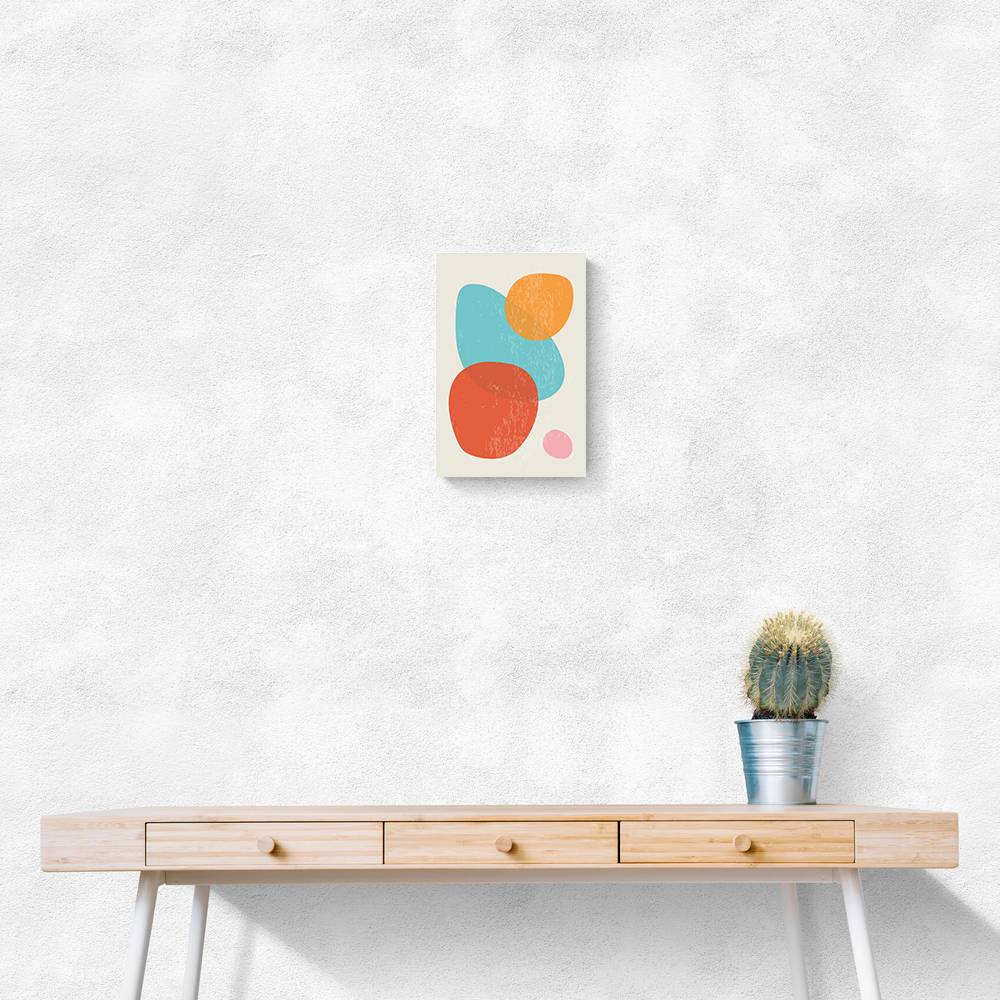 Bright Abstract Shapes #1 Wall Art