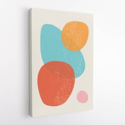 Bright Abstract Shapes #1 Wall Art