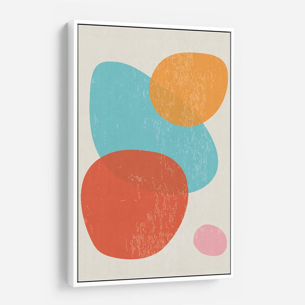 Bright Abstract Shapes #1 Wall Art