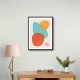 Bright Abstract Shapes #1 Wall Art