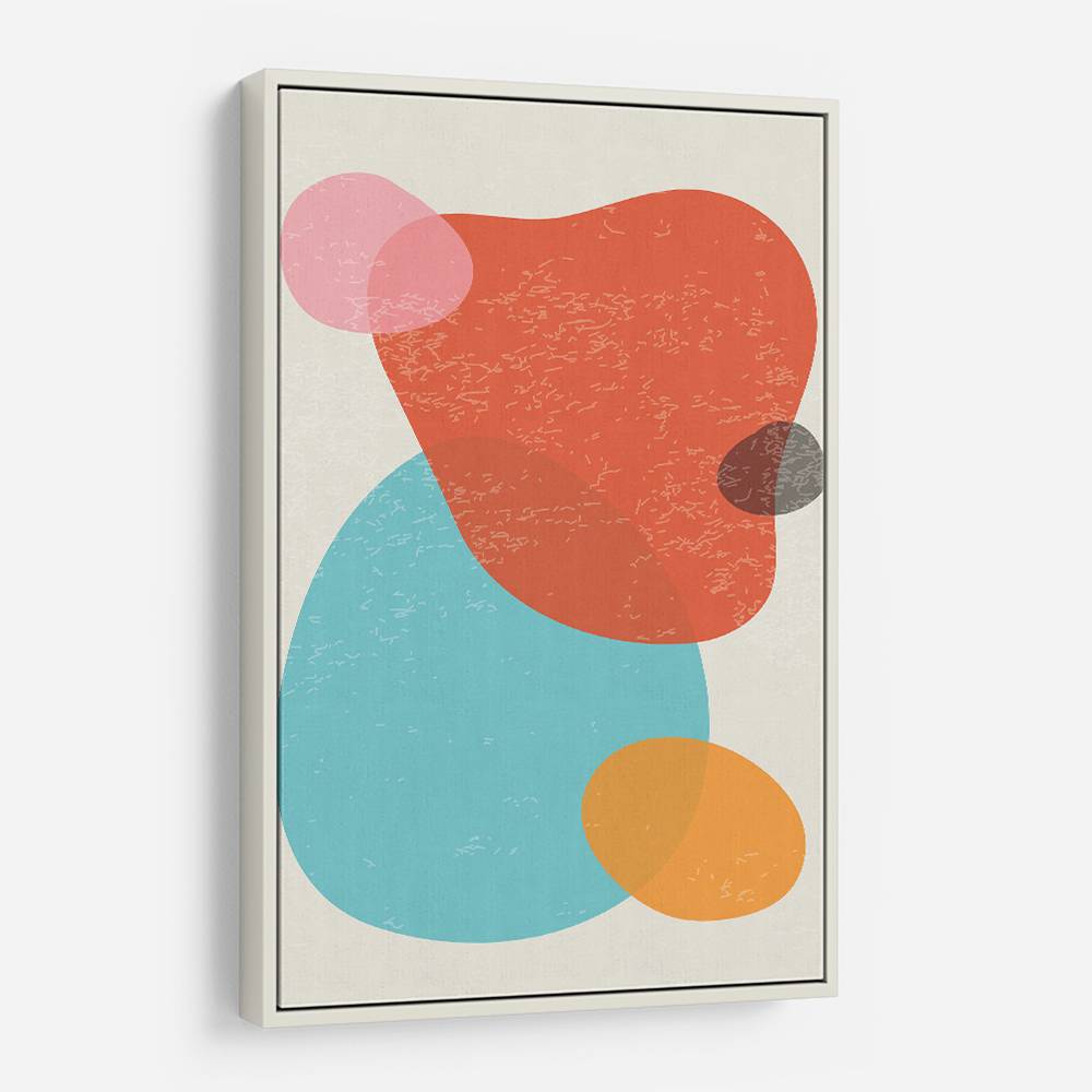 Bright Abstract Shapes #2 Wall Art