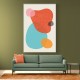 Bright Abstract Shapes #2 Wall Art