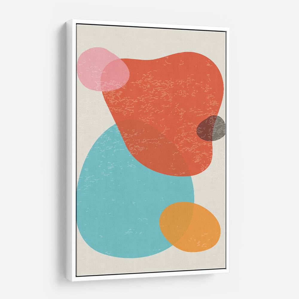 Bright Abstract Shapes #2 Wall Art