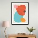 Bright Abstract Shapes #2 Wall Art