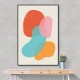 Bright Abstract Shapes #3 Wall Art