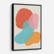 Bright Abstract Shapes #3 Wall Art