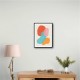 Bright Abstract Shapes #3 Wall Art