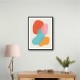 Bright Abstract Shapes #3 Wall Art