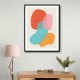 Bright Abstract Shapes #3 Wall Art