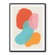 Bright Abstract Shapes #3 Wall Art