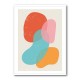 Bright Abstract Shapes #3 Wall Art