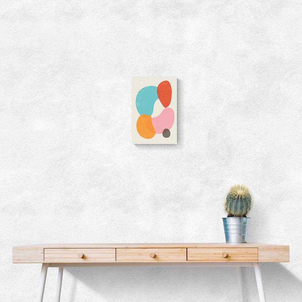 Bright Abstract Shapes #4 Wall Art