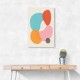 Bright Abstract Shapes #4 Wall Art