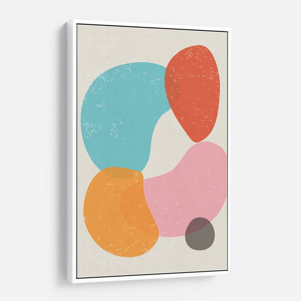 Bright Abstract Shapes #4 Wall Art