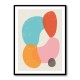 Bright Abstract Shapes #4 Wall Art