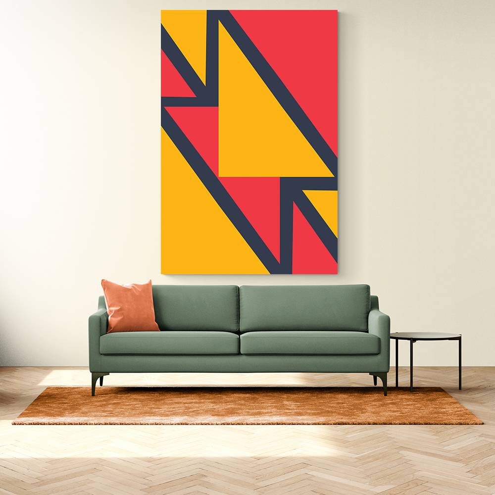 Bright Geometric #2 Wall Art