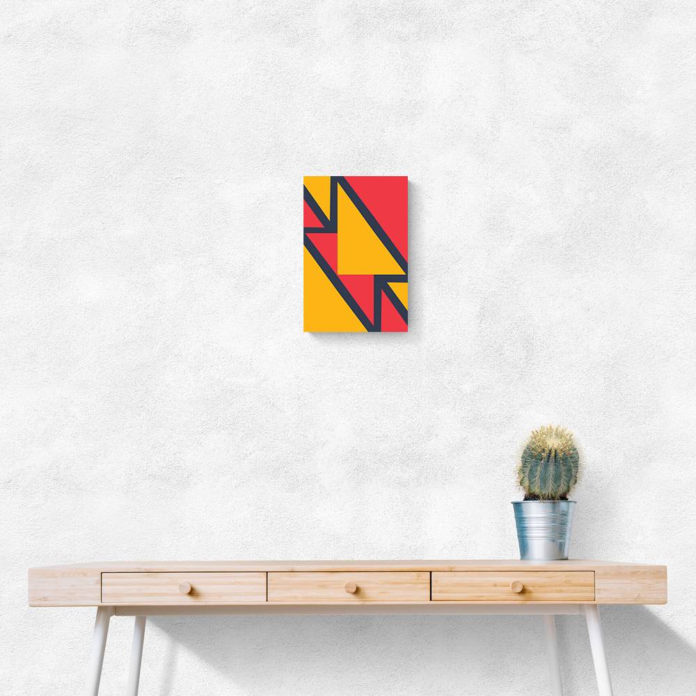 Bright Geometric #2 Wall Art