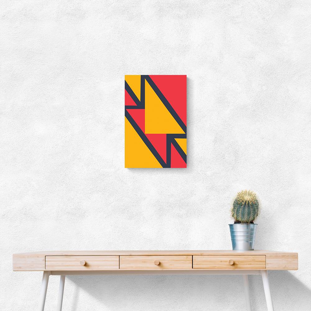 Bright Geometric #2 Wall Art